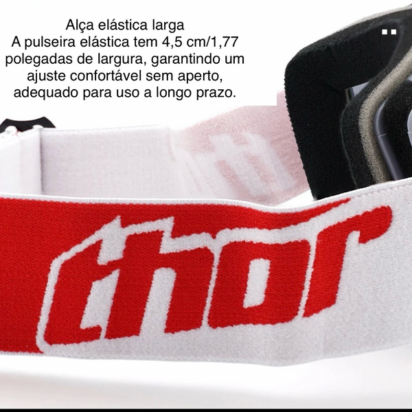Óculos MX Off Road Anti-Fog Lentes Multi